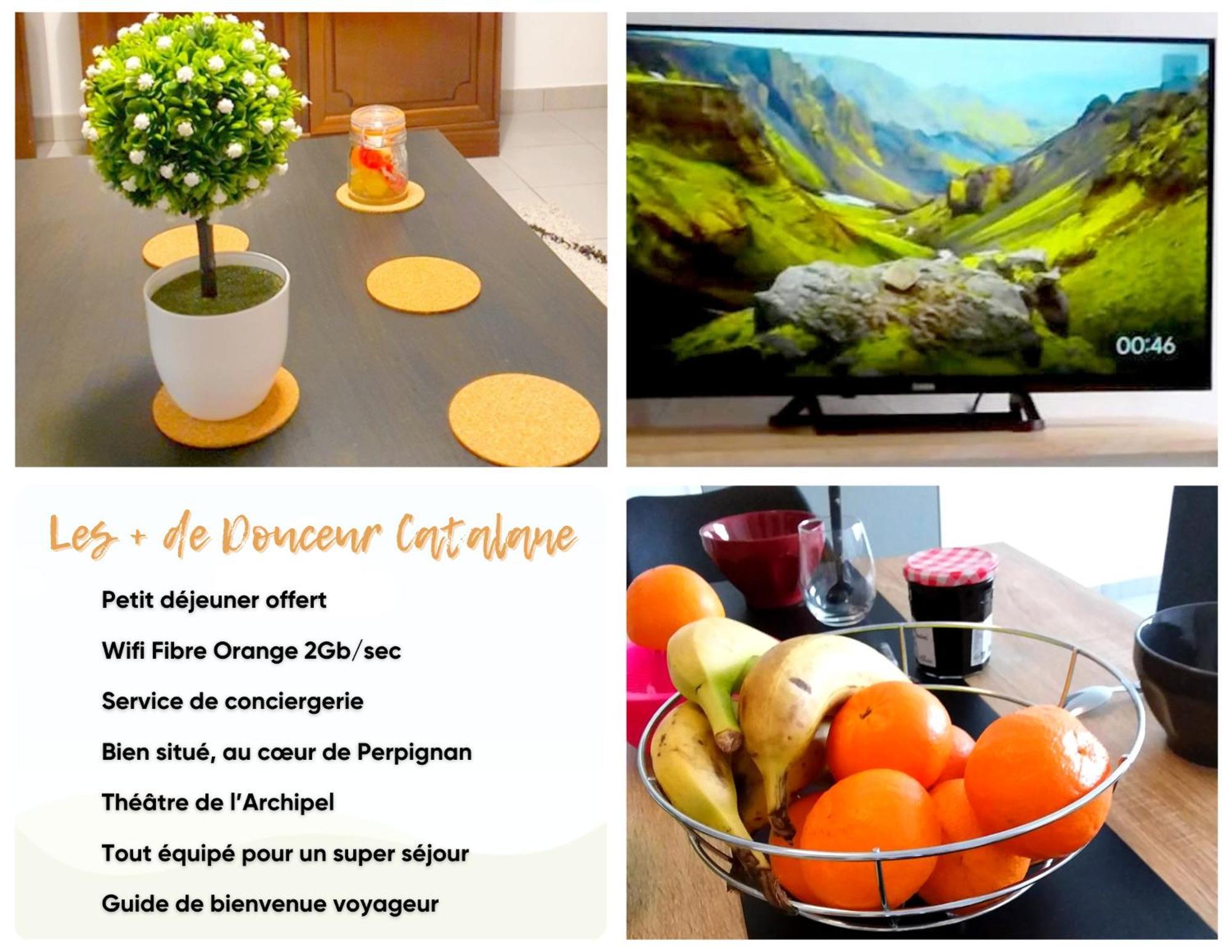 Sejour Perpignan Avec Petit-Dejeuner A La Demande A 20 Minutes De L'Espagne A La Douceur Catalane Екстериор снимка